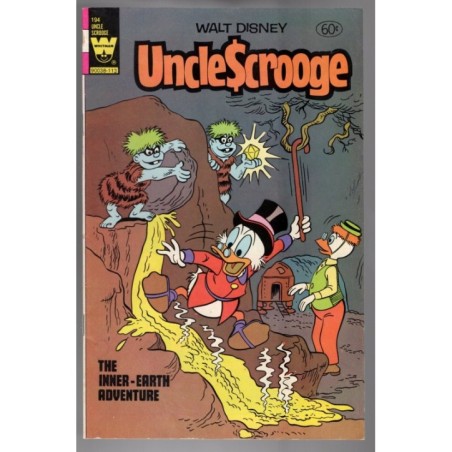 WALT DISNEY UNCLE SCROOGE 194 - WHITMAN 1981 - BAGGED BOARDED - FN (6.0)