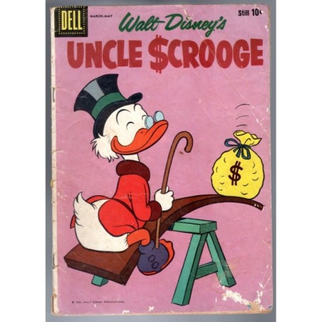 WALT DISNEY'S UNCLE SCROOGE 29 - DELL 1960 - BAGGED BOARDED - GD(2.0)