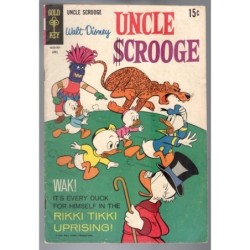 WALT DISNEY UNCLE SCROOGE 80 - GOLDKEY 1969 - BAGGED BOARDED - VG+(4.5)
