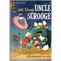 WALT DISNEY'S UNCLE SCROOGE 46 - GOLDKEY 1963 - BAGGED BOARDED - VG/FN (5.0)