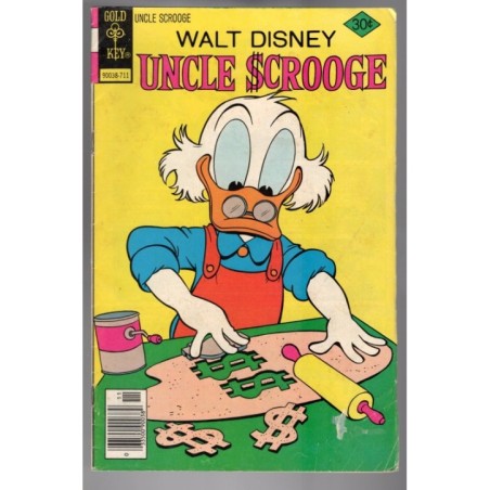 WALT DISNEY UNCLE SCROOGE 146 - GOLDKEY 1977 - BAGGED BOARDED - VG+(4.5)