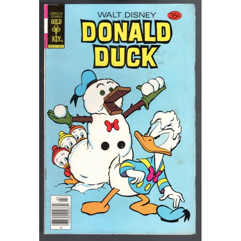 WALT DISNEY DONALD DUCK 205 - GOLDKEY 1979 - BAGGED BOARDED - FN-(5.5)