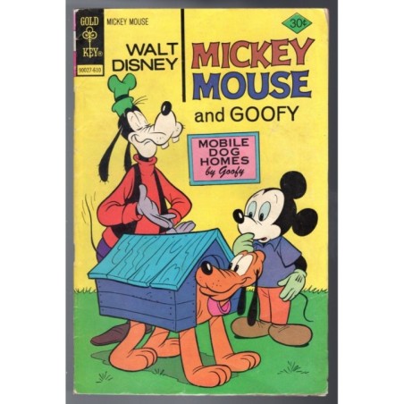 WALT DISNEY MICKEY MOUSE 167 - GOLDKEY 1976 - BAGGED BOARDED - VG (4.0)