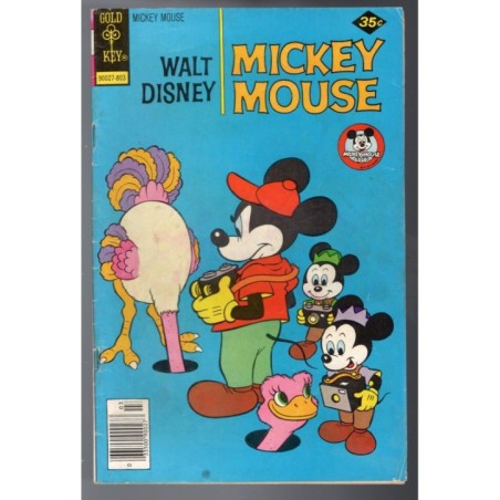 WALT DISNEY MICKEY MOUSE 181 - GOLDKEY 1978 - BAGGED BOARDED - VG+(4.5)