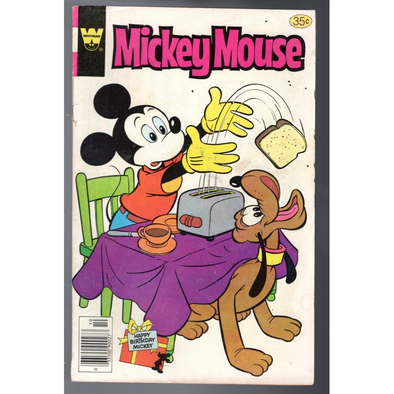 WALT DISNEY MICKEY MOUSE 188 - WHITMAN 1978 - BAGGED BOARDED - VG/FN (5.0)