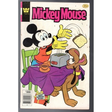 WALT DISNEY MICKEY MOUSE 188 - WHITMAN 1978 - BAGGED BOARDED - VG/FN (5.0)