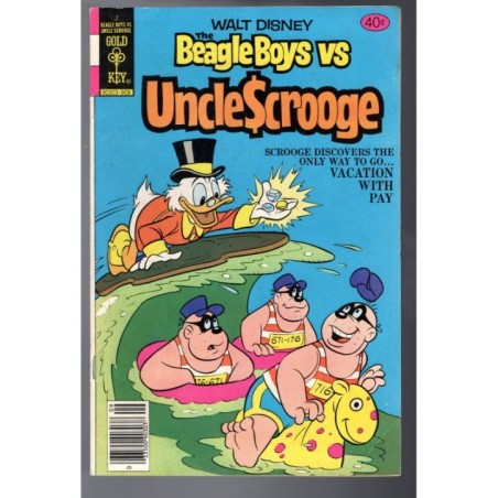 DISNEY BEAGLEBOYS VS UNCLESCROOGE 7 - GOLDKEY 1979 - BAGGED BOARDED - FN+(6.5)