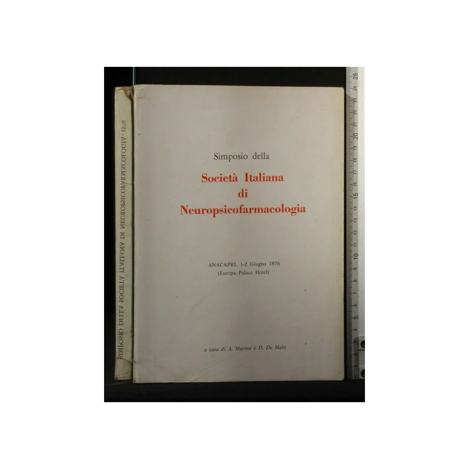 SIMPOSIO DELLA SOCIETA' ITALIANA DI NEUROPSICOFARMACOLOGIA