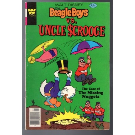 DISNEY BEAGLEBOYS VS UNCLESCROOGE 1 - WHITMAN 1979 - BAGGED BOARDED - FN (6.0)