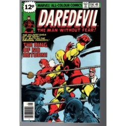 DAREDEVIL 156 - MARVEL UK 1979 - BAGGED BOARDED - NM (9.4)
