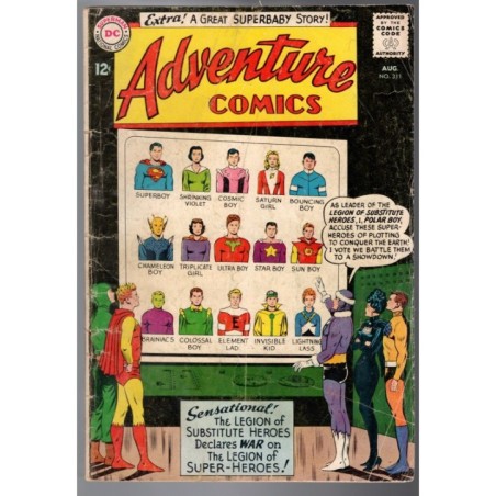 ADVENTURE COMICS 311 - DC 1963 - BAGGED BOARDED - GD+ (2.5)