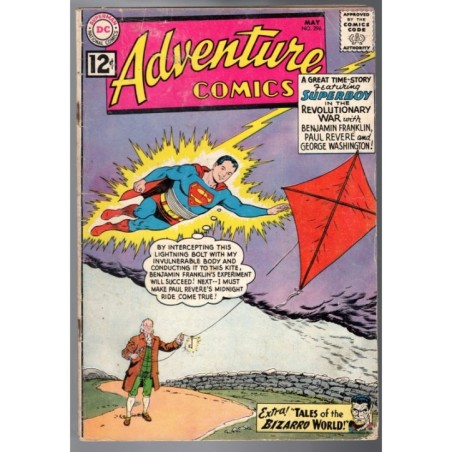ADVENTURE COMICS 296 - DC 1962 - BAGGED BOARDED - GD/VG (3.0)