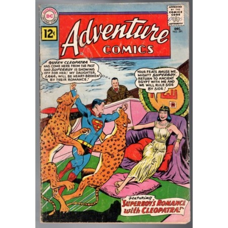 ADVENTURE COMICS 291 - DC 1961 - BAGGED BOARDED - GD/VG (3.0)