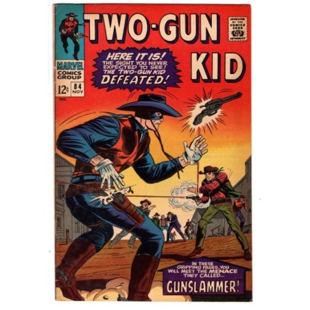 TWO-GUN KID 84 - MARVEL 1966 - BAGGED BOARDED - FN+ (6.5)