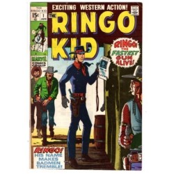 RINGO KID 1 - MARVEL 1970 - BAGGED BOARDED - FN/VF (7.0)