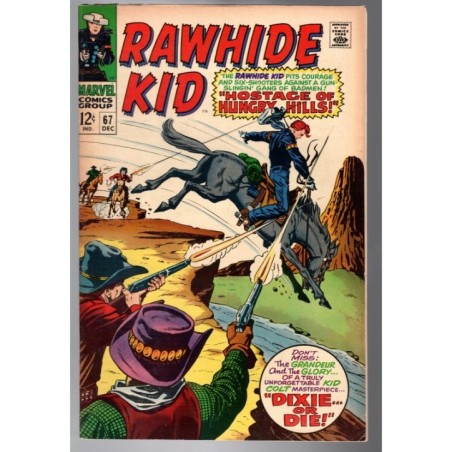 RAWHIDE KID 67 - MARVEL 1968 - BAGGED BOARDED - FN/VF (7.0)