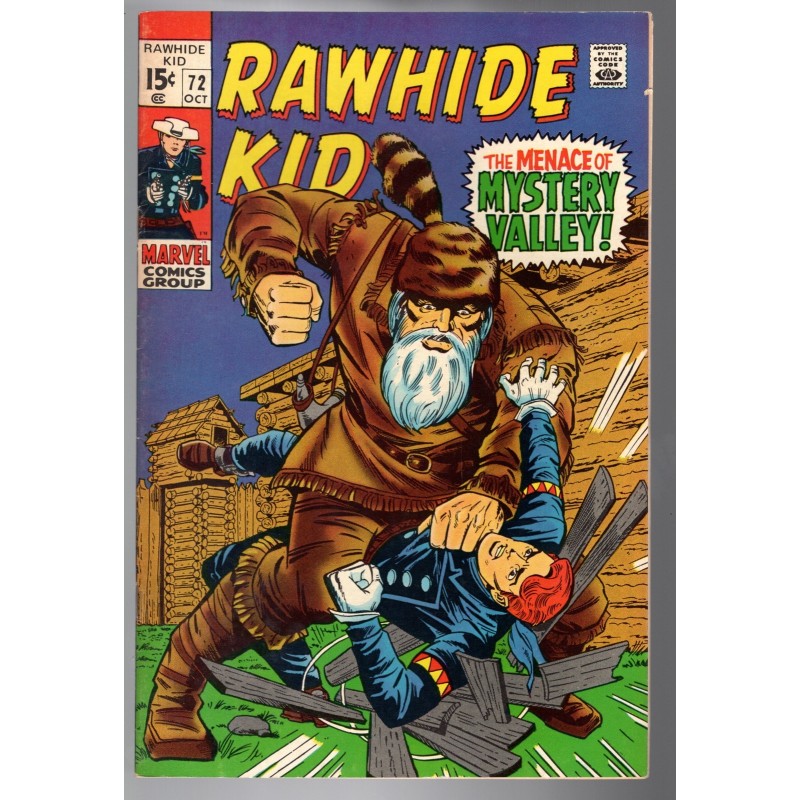 RAWHIDE KID 72 - MARVEL 1970 - BAGGED BOARDED - VF (8.0)