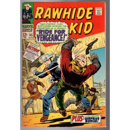 RAWHIDE KID 65 - MARVEL 1968 - BAGGED BOARDED - FN/VF (7.0)