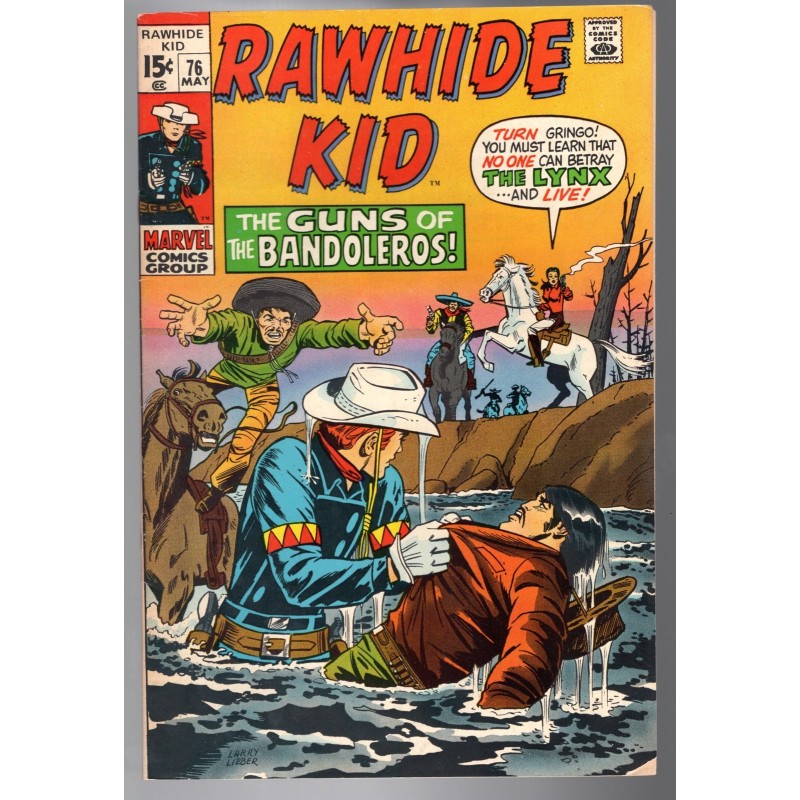 RAWHIDE KID 76 - MARVEL 1970 - BAGGED BOARDED - FN/VF (7.0)