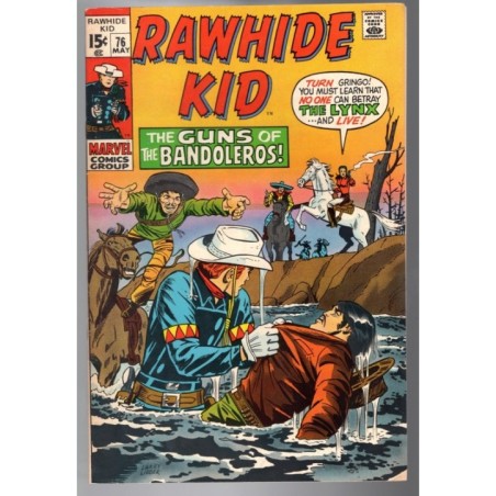 RAWHIDE KID 76 - MARVEL 1970 - BAGGED BOARDED - FN/VF (7.0)