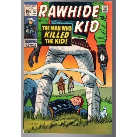 RAWHIDE KID 75 - MARVEL 1970 - BAGGED BOARDED - VF-(7.5)