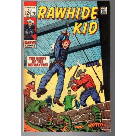 RAWHIDE KID 70 - MARVEL 1969 - BAGGED BOARDED - FN/VF (7.0)
