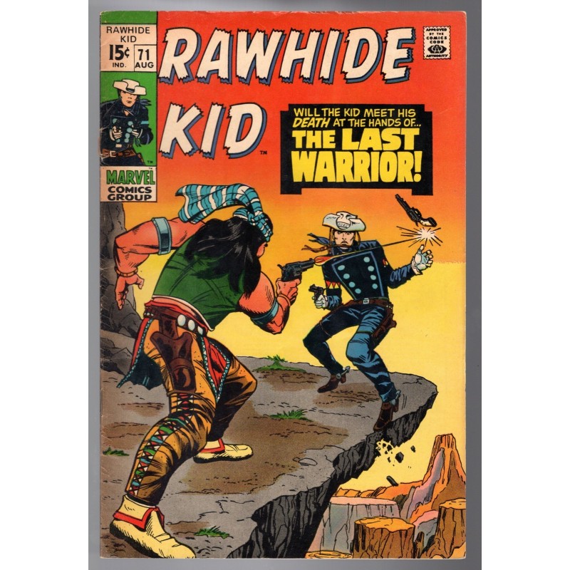 RAWHIDE KID 71 - MARVEL 1969 - BAGGED BOARDED - FN (6.0)