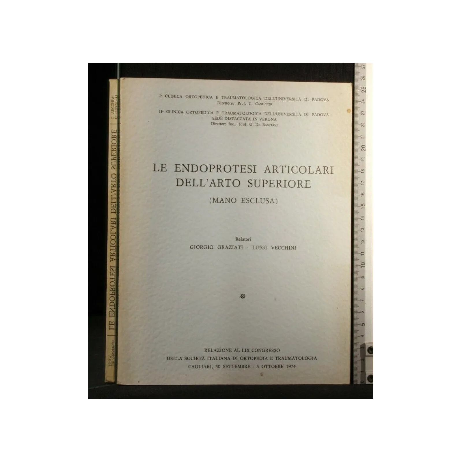 LE ENDOPROTESI ARTICOLARI DELL'ARTO SUPERIORE (MANO ESCLUSA)