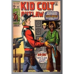 KID COLT OUTLAW 142 - MARVEL 1970 - BAGGED BOARDED - VF (8.0)