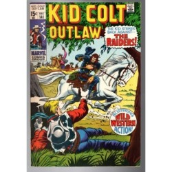 KID COLT OUTLAW 141 - MARVEL 1969 - BAGGED BOARDED - VF (8.0)