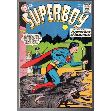 SUPERBOY 116 - DC 1964 - BAGGED BOARDED - VG/FN (5.0)