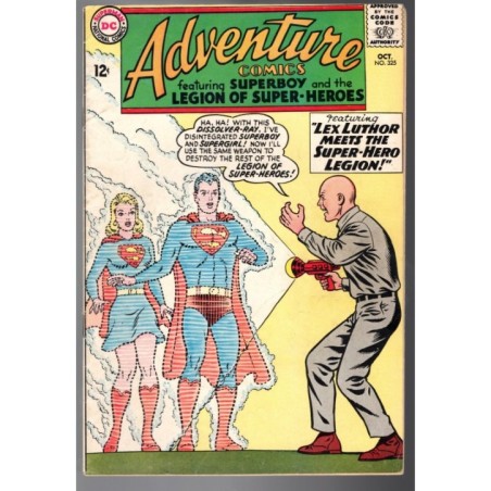 ADVENTURE COMICS 325 - DC 1964 - BAGGED BOARDED - FN+ (6.5)