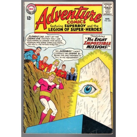 ADVENTURE COMICS 323 - DC 1964 - BAGGED BOARDED - VG/FN (5.0)