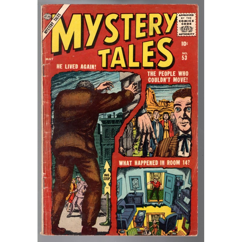 MYSTERY TALES 53 - ATLAS 1957 - BAGGED BOARDED - VG (4.0)