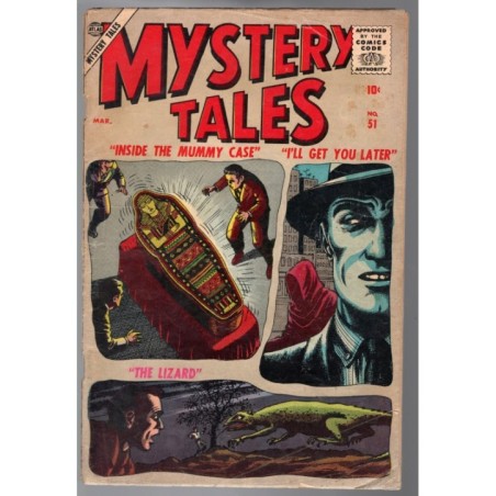 MYSTERY TALES 51 - ATLAS 1957 - BAGGED BOARDED - VG+(4.5)