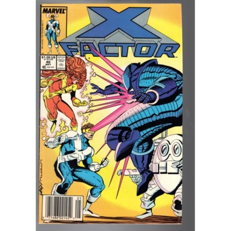 X-FACTOR 40 - MARVEL 1989 - BAGGED BOARDED - FN (6.0)