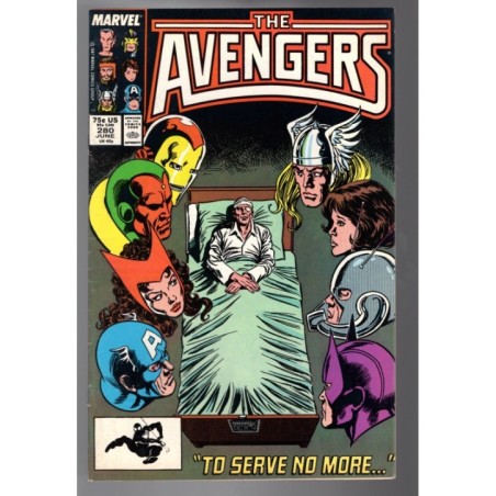 THE AVENGERS 280 - MARVEL 1987 - BAGGED BOARDED - FN/VF (7.0)