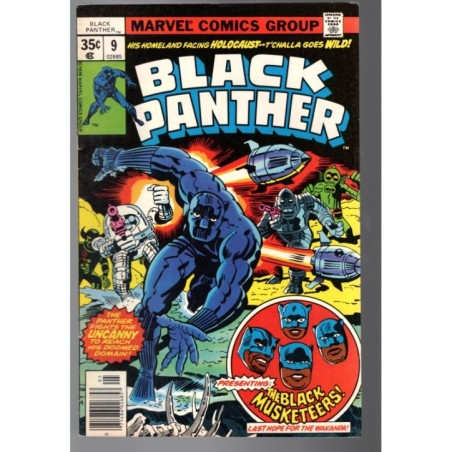 BLACK PANTHER 9 - MARVEL 1978 - BAGGED BOARDED - VF (8.0)