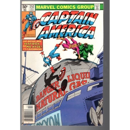 CAPTAIN AMERICA 252 - MARVEL 1980 - BAGGED BOARDED - VF-(7.5)