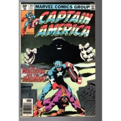 CAPTAIN AMERICA 251 - MARVEL 1980 - BAGGED BOARDED - VF (8.0)