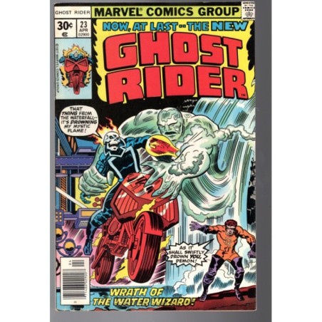 GHOST RIDER 23 - MARVEL 1977 - BAGGED BOARDED - VF-(7.5)