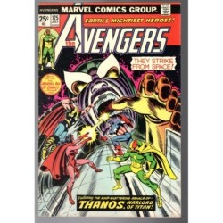 AVENGERS 125 - MARVEL 1974 - BAGGED BOARDED - FN+ (6.5)