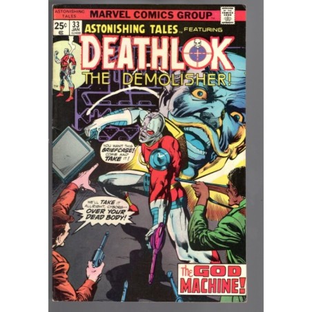 ASTONISHING TALES 33 - MARVEL 1975 - BAGGED BOARDED - FN+ (6.5)