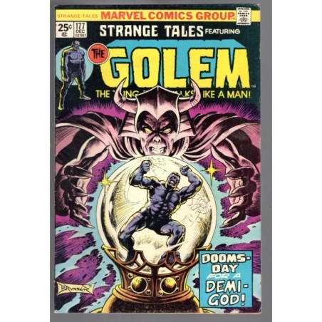 STRANGE TALES 177 - MARVEL 1974 - BAGGED BOARDED - FN+ (6.5)