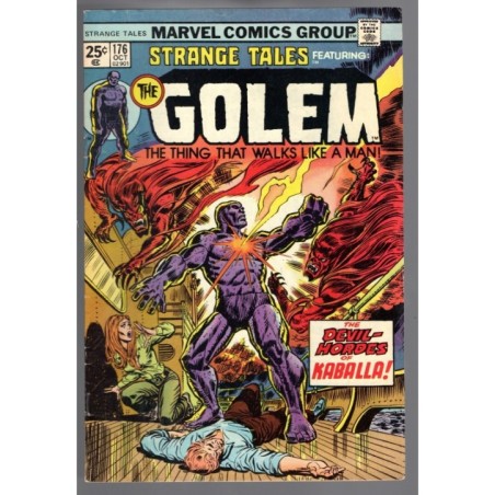 STRANGE TALES 176 - MARVEL 1974 - BAGGED BOARDED - FN (6.0)