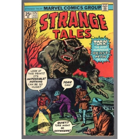 STRANGE TALES 175 - MARVEL 1974 - BAGGED BOARDED - FN+ (6.5)