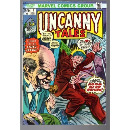 UNCANNY TALES 1 - MARVEL 1973 - BAGGED BOARDED - FN (6.0)