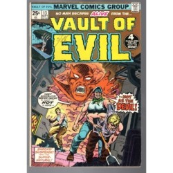 VAULT OF EVIL 13 - MARVEL 1974 - BAGGED BOARDED - FN- (5.5)