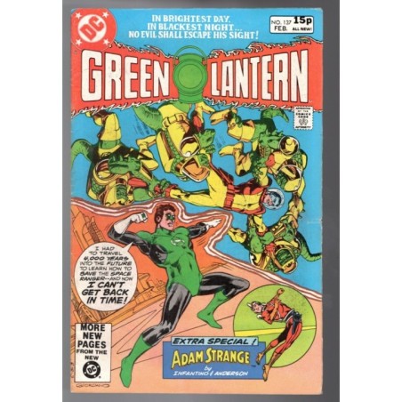 GREEN LANTERN 137 - DC 1981 - BAGGED BOARDED - VG/FN (5.0)