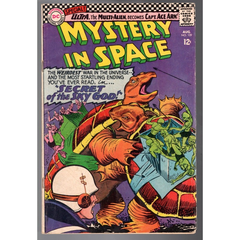 MYSTERY IN SPACE 109 - DC 1966 - BAGGED BOARDED - VG (4.0)